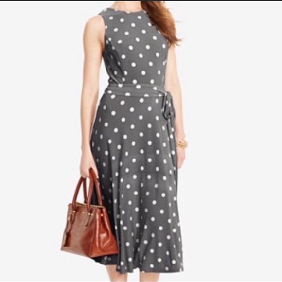 Lauren Ralph Lauren Dresses & Skirts - Ralph Lauren polka dot dress size 6